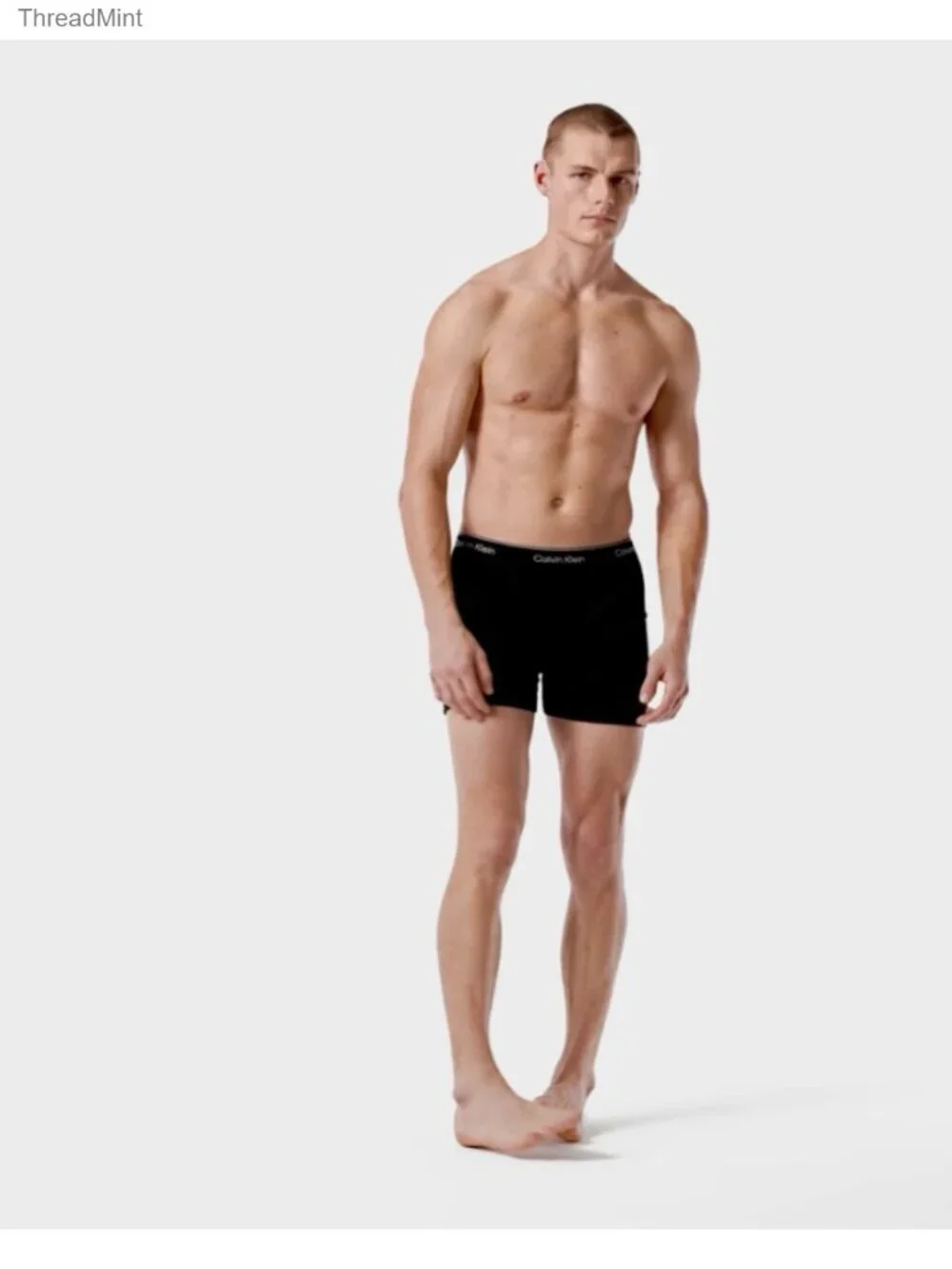 Men's Cotton Boxer Briefs 5-Pack Breathable Moisture-Wicking Supportive Fit